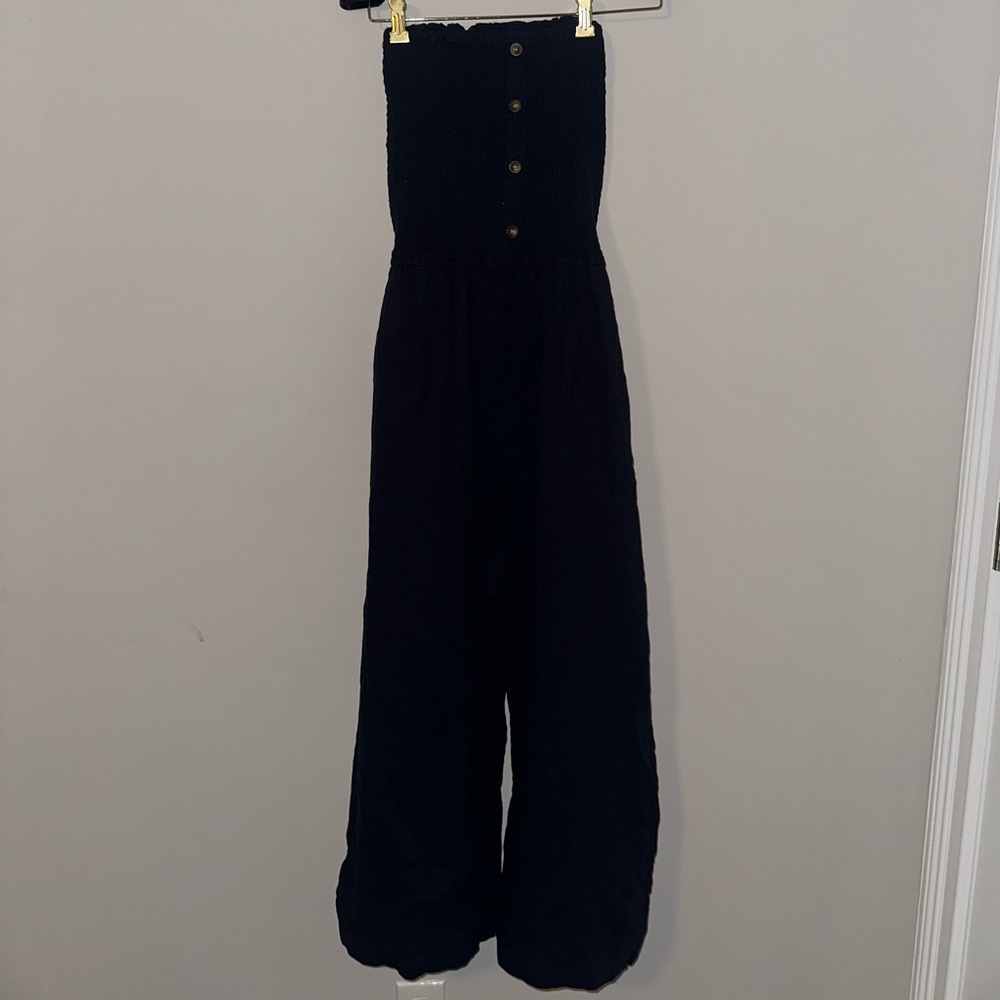 abercrombie strapless jumpsuit
